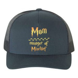 Mom Manager Of Mischief Mothers Day Gift Yupoong Adult 5-Panel Trucker Hat