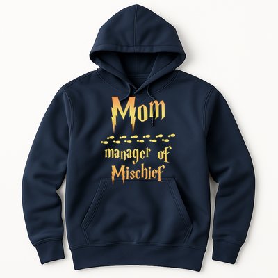 Mom Manager Of Mischief Mothers Day Gift Hoodie