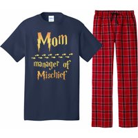 Mom Manager Of Mischief Mothers Day Gift Pajama Set