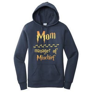 Mom Manager Of Mischief Mothers Day Gift Women's Pullover Hoodie