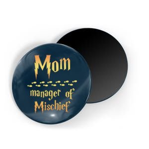 Mom Manager Of Mischief Mothers Day Gift Magnet