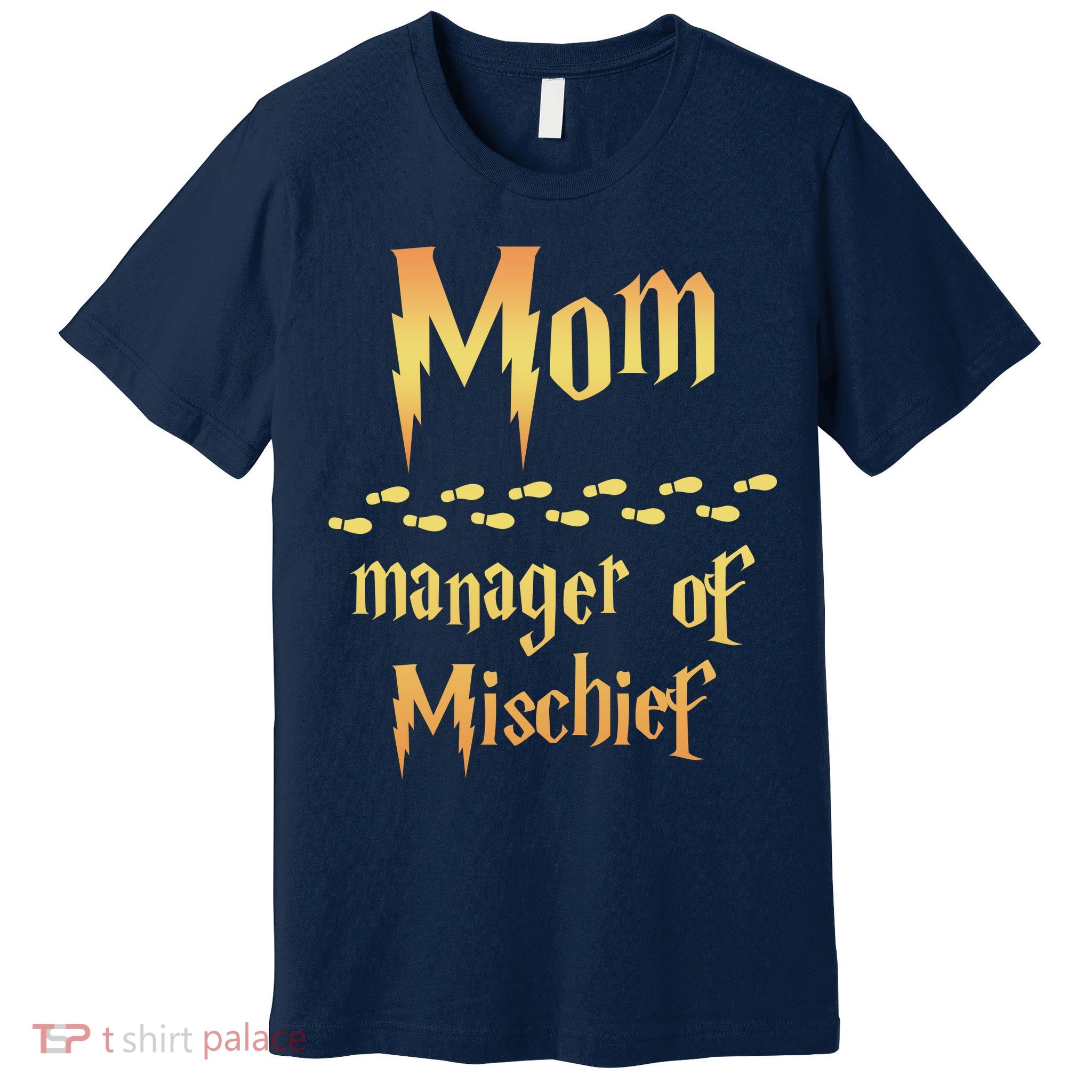 Mom Manager Of Mischief Mothers Day Gift Premium T-Shirt