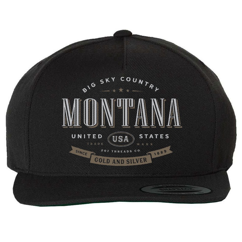 Montana Wool Snapback Cap
