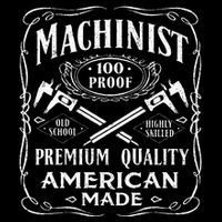 Machinist Machine Operator Engine Driver Button