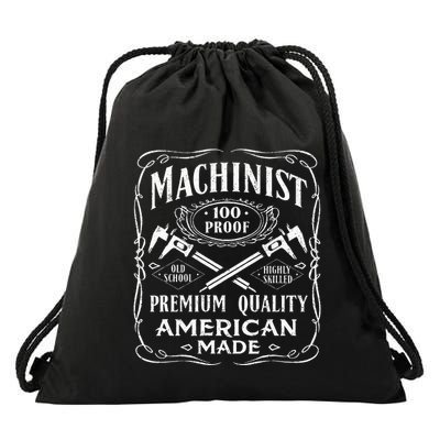 Machinist Machine Operator Engine Driver Drawstring Bag