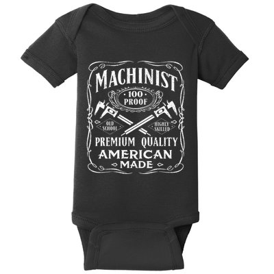 Machinist Machine Operator Engine Driver Baby Bodysuit