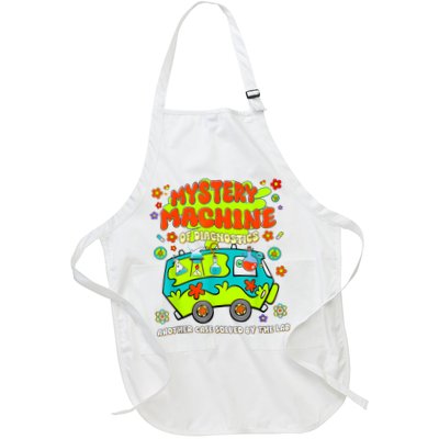  Mystery Machine Of Diagnostics Lab Week 2025 Med Lab Tech Full-Length Apron With Pockets