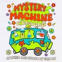  Mystery Machine Of Diagnostics Lab Week 2025 Med Lab Tech Tank Top