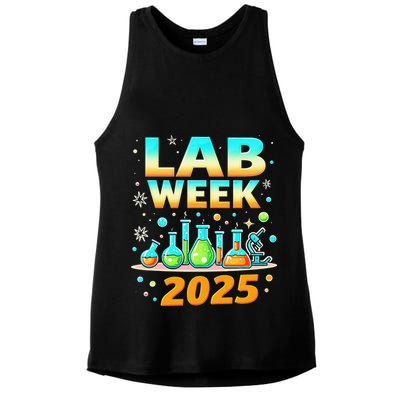 Mystery Machine Of Diagnostics Lab Week 2025 Med Lab Tech Gift Ladies PosiCharge Tri-Blend Wicking Tank