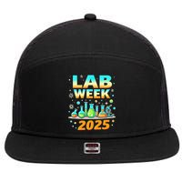 Mystery Machine Of Diagnostics Lab Week 2025 Med Lab Tech Gift 7 Panel Mesh Trucker Snapback Hat