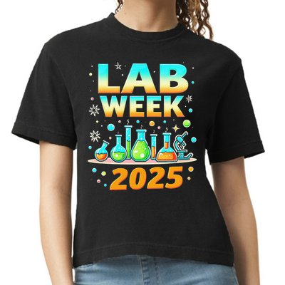 Mystery Machine Of Diagnostics Lab Week 2025 Med Lab Tech Gift Comfort Colors Boxy T-Shirt