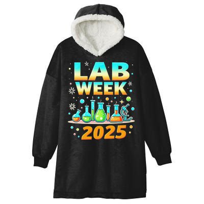 Mystery Machine Of Diagnostics Lab Week 2025 Med Lab Tech Gift Hooded Wearable Blanket