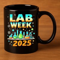 Mystery Machine Of Diagnostics Lab Week 2025 Med Lab Tech Gift 11oz C Handle Ceramic Mug