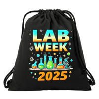 Mystery Machine Of Diagnostics Lab Week 2025 Med Lab Tech Gift Drawstring Bag