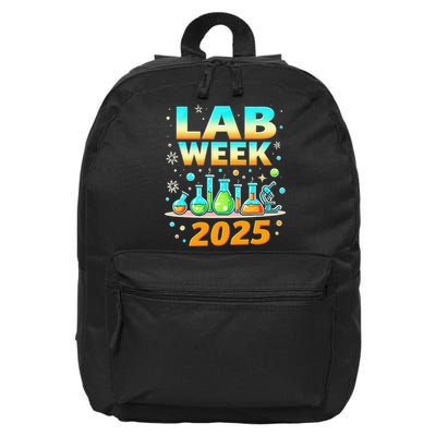 Mystery Machine Of Diagnostics Lab Week 2025 Med Lab Tech Gift 16 in Basic Backpack