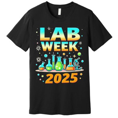 Mystery Machine Of Diagnostics Lab Week 2025 Med Lab Tech Gift Premium T-Shirt