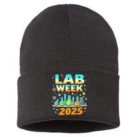 Mystery Machine Of Diagnostics Lab Week 2025 Med Lab Tech Gift Sustainable Knit Beanie