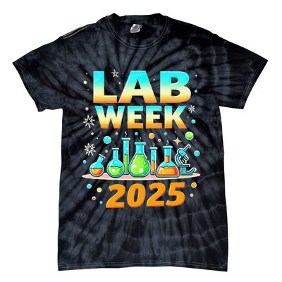 Mystery Machine Of Diagnostics Lab Week 2025 Med Lab Tech Gift Tie-Dye T-Shirt