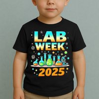 Mystery Machine Of Diagnostics Lab Week 2025 Med Lab Tech Gift Toddler T-Shirt