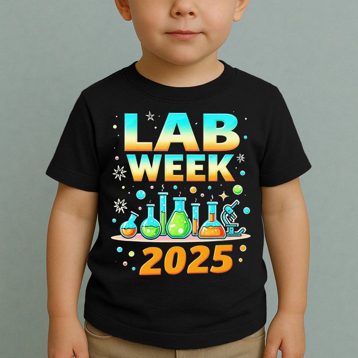 Mystery Machine Of Diagnostics Lab Week 2025 Med Lab Tech Gift Toddler T-Shirt
