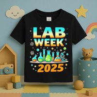 Mystery Machine Of Diagnostics Lab Week 2025 Med Lab Tech Gift Toddler T-Shirt