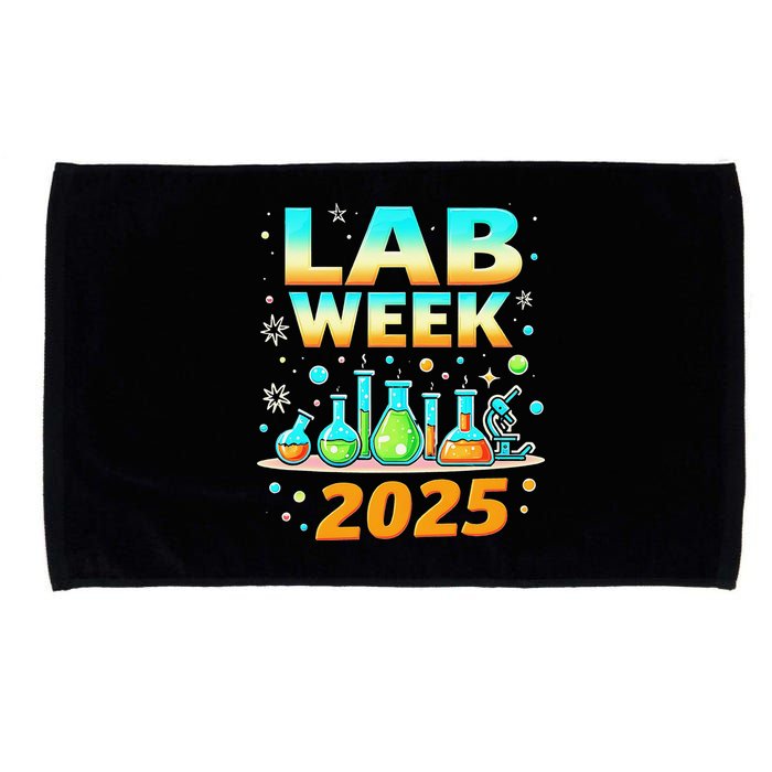 Mystery Machine Of Diagnostics Lab Week 2025 Med Lab Tech Gift Microfiber Hand Towel
