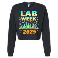 Mystery Machine Of Diagnostics Lab Week 2025 Med Lab Tech Gift Cropped Pullover Crew