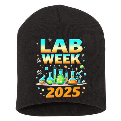 Mystery Machine Of Diagnostics Lab Week 2025 Med Lab Tech Gift Short Acrylic Beanie
