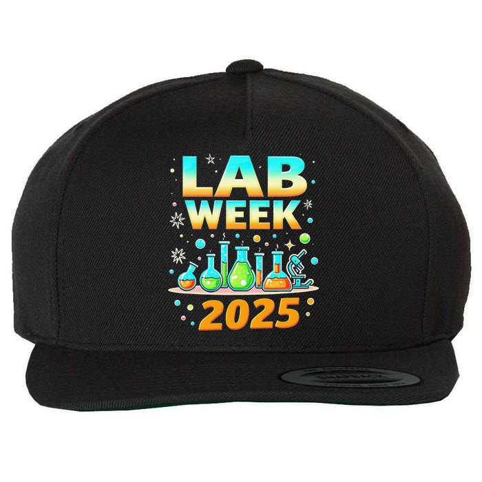 Mystery Machine Of Diagnostics Lab Week 2025 Med Lab Tech Gift Wool Snapback Cap