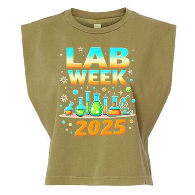 Mystery Machine Of Diagnostics Lab Week 2025 Med Lab Tech Gift Garment-Dyed Women's Muscle Tee
