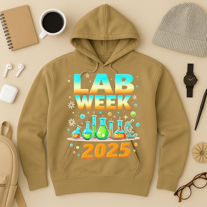 Mystery Machine Of Diagnostics Lab Week 2025 Med Lab Tech Gift Hoodie