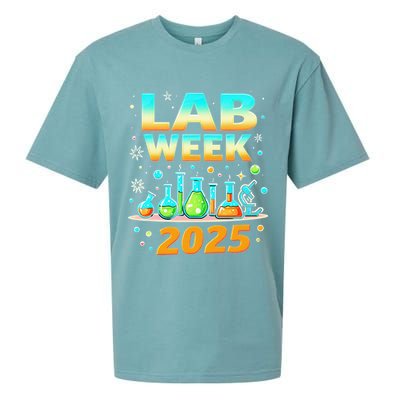 Mystery Machine Of Diagnostics Lab Week 2025 Med Lab Tech Gift Sueded Cloud Jersey T-Shirt
