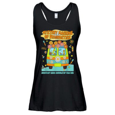 Mystery Machine Of Diagnostics Lab Tech Lab Week 2025 Gift Ladies Essential Flowy Tank