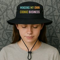 Minding My Own Cookie Business Home Baker Business Cookier Bucket Hat