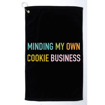 Minding My Own Cookie Business Home Baker Business Cookier Golf Towel