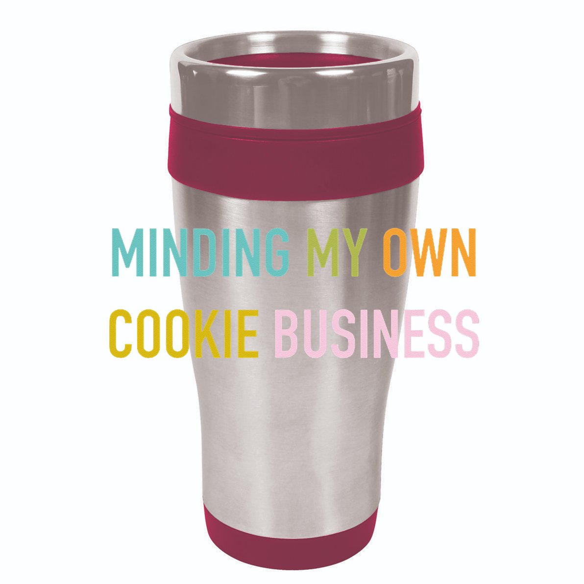 Minding My Own Cookie Business Home Baker Business Cookier Wool Snapback Cap