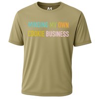 Minding My Own Cookie Business Home Baker Business Cookier Cooling Performance Crew T-Shirt