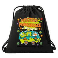 Mystery Machine Of Diagnostics Lab Week 2025 Med Lab Tech Drawstring Bag