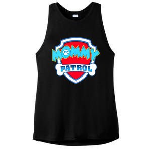 Mom Mommy Of The Birthday Boy Girl Dog Paw Family Matching Ladies PosiCharge Tri-Blend Wicking Tank