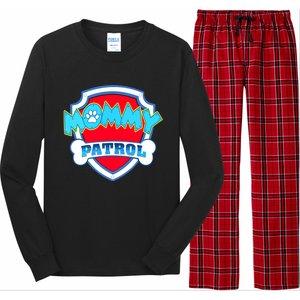 Mom Mommy Of The Birthday Boy Girl Dog Paw Family Matching Long Sleeve Pajama Set