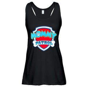 Mom Mommy Of The Birthday Boy Girl Dog Paw Family Matching Ladies Essential Flowy Tank