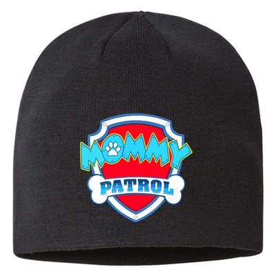 Mom Mommy Of The Birthday Boy Girl Dog Paw Family Matching Sustainable Beanie