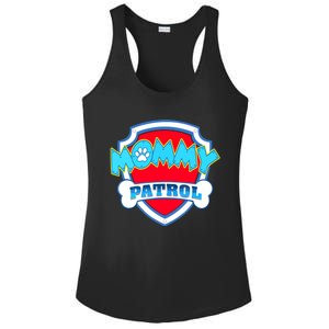 Mom Mommy Of The Birthday Boy Girl Dog Paw Family Matching Ladies PosiCharge Competitor Racerback Tank