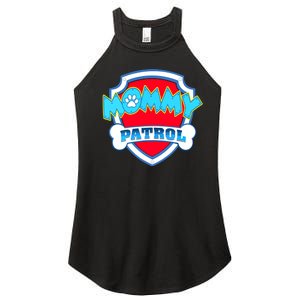 Mom Mommy Of The Birthday Boy Girl Dog Paw Family Matching Women's Perfect Tri Rocker Tank