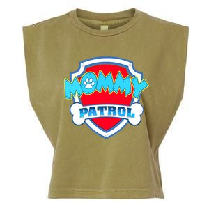 Mom Mommy Of The Birthday Boy Girl Dog Paw Family Matching Garment-Dyed Women's Muscle Tee