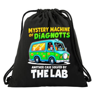 Mystery Machine Of Diagnostics Lab Week 2025 Gift Drawstring Bag