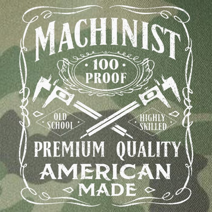 Machinist Machine Operator Engine Driver Legacy Tie Dye Trucker Hat