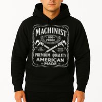 Machinist Machine Operator Engine Driver Hoodie