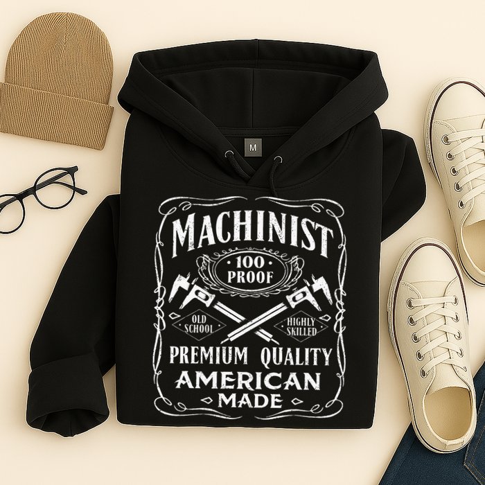Machinist Machine Operator Engine Driver Hoodie