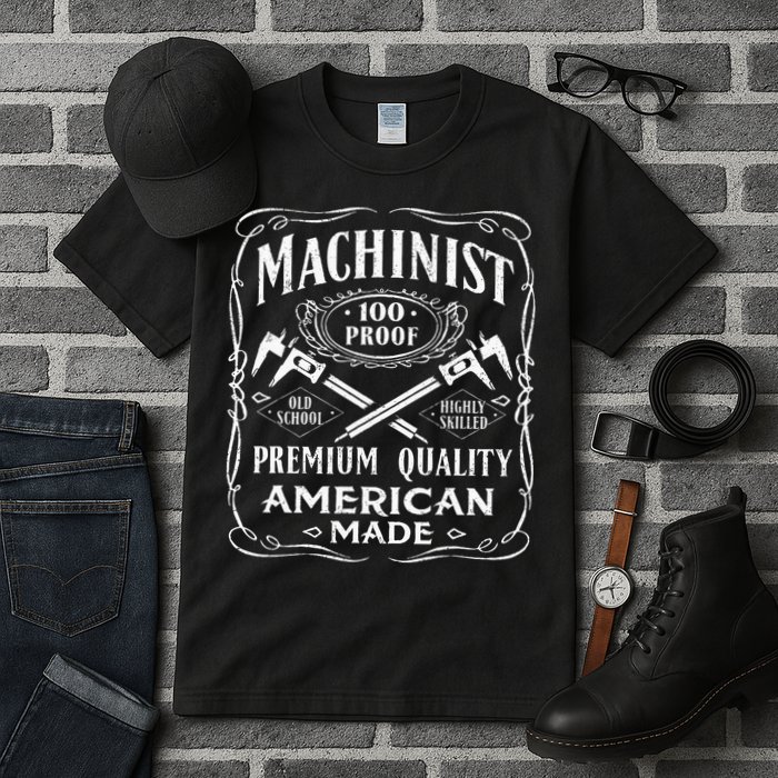 Machinist Machine Operator Engine Driver Tall T-Shirt